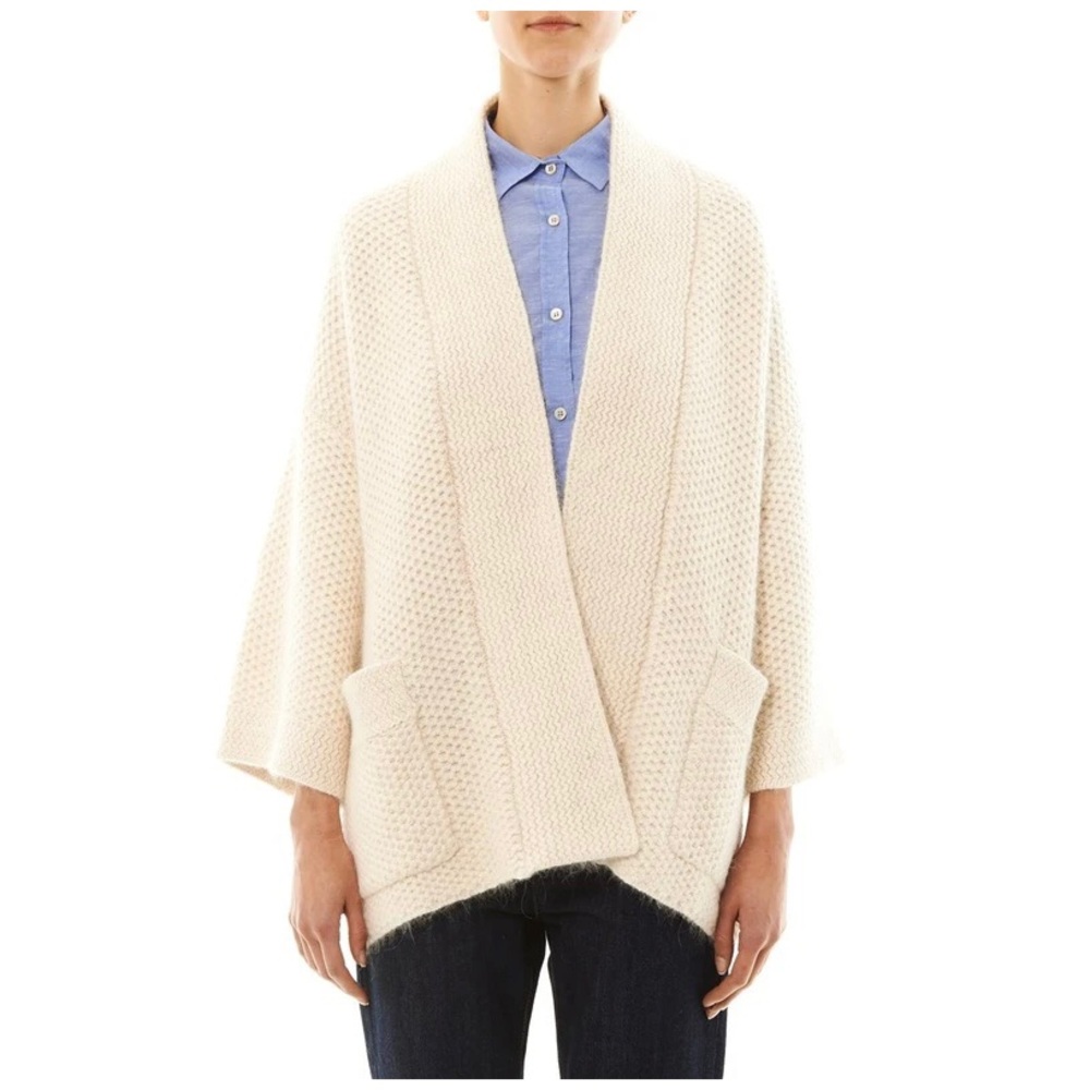 Isabel Marant Open Front Angora Cardigan